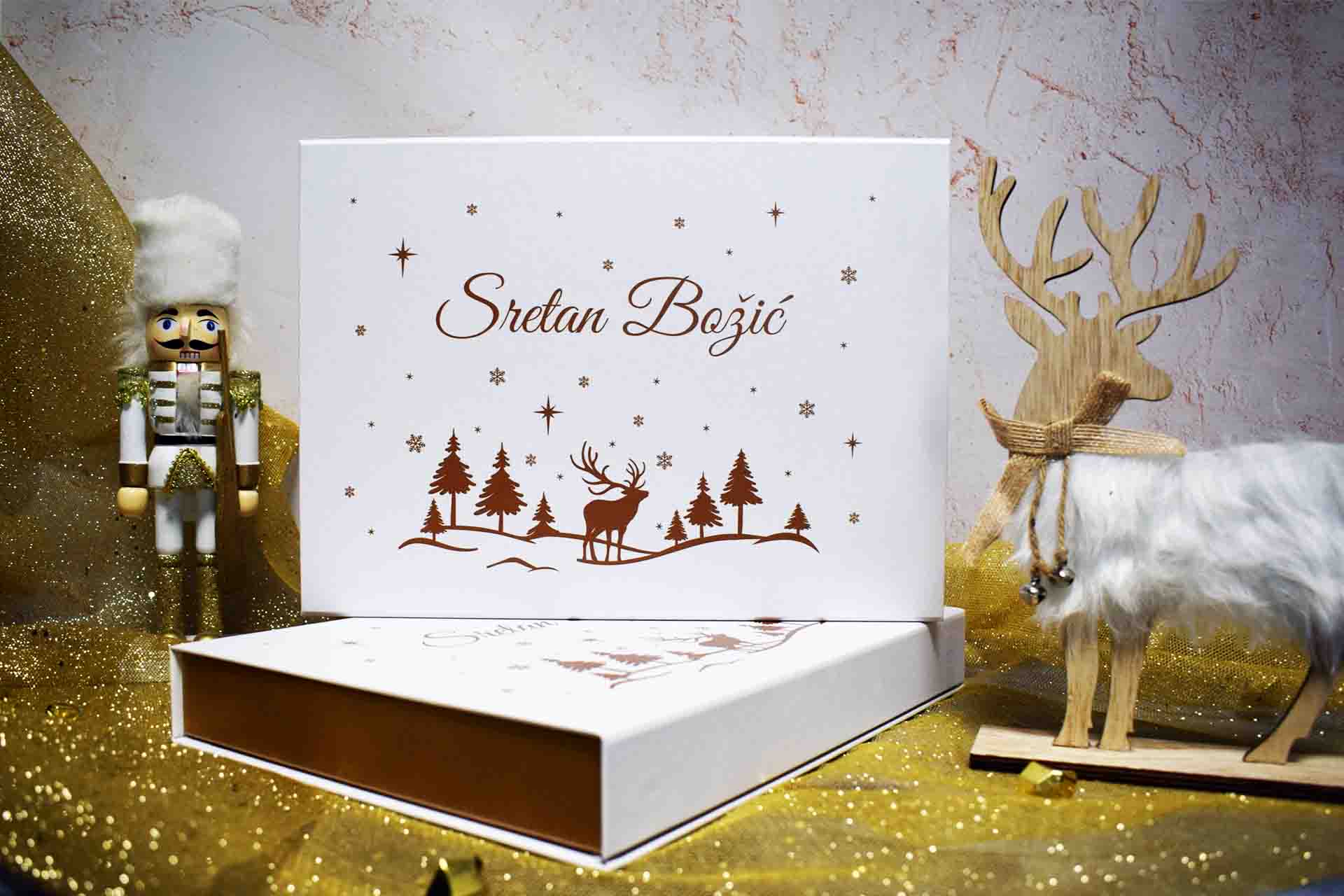 poklon kutija dekorativna kutija poklon za bozic bozicni pokloni magical book lab