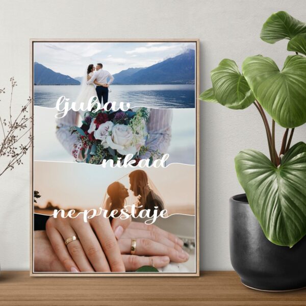 Personalizirani Plakat s Natpisom 